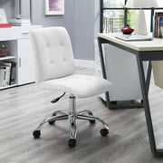 Modway Prim Armless Midback Leatherette Office Chair
