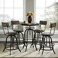 thumbnail image 1 of Modway Procure Bar Stool Set of 4 in Brown, 1 of 6