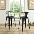 thumbnail image 1 of Promenade Bar Stool Set of 2-EEI-3952, 1 of 5