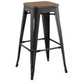 thumbnail image 1 of Modway Promenade Bar Stool in Black, 1 of 4