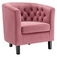 thumbnail image 1 of Modway Prospect Performance Velvet Armchair, Dusty Rose, 1 of 7