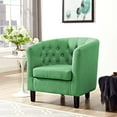 thumbnail image 1 of Modway Prospect Upholstered Fabric Armchair in Kelly Green, 1 of 6