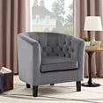 thumbnail image 1 of Modway Prospect Velvet Upholstered Armchair, Multiple Colors, 1 of 6