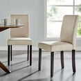 thumbnail image 1 of Modway Prosper Upholstered Fabric Dining Side Chair Set of 2 in Beige, 1 of 10