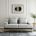 thumbnail image 1 of Modway Proximity Upholstered Fabric Loveseat in Light Gray, 1 of 8