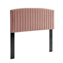 Modway Rebecca Performance Velvet Full / Queen Headboard in Dusty Rose