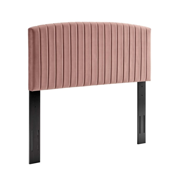 Modway Rebecca Performance Velvet King / California King Headboard in Dusty Rose