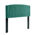 thumbnail image 1 of Modway Rebecca Performance Velvet King / California King Headboard in Teal, 1 of 9