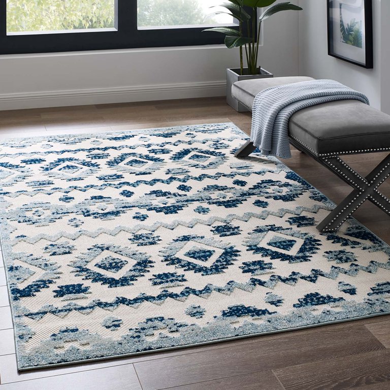 https://i5.walmartimages.com/seo/Modway-Reflect-Takara-Abstract-Diamond-Moroccan-Trellis-5x8-Indoor-and-Outdoor-Area-Rug-in-Ivory-and-Blue_3181029a-3b84-4a69-9c26-73993f39285d_1.a72cd8085d7871564071dff015e3e255.jpeg?odnHeight=768&odnWidth=768&odnBg=FFFFFF