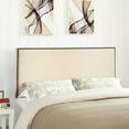 thumbnail image 1 of Modway Region Nailhead Queen Upholstered Headboard in Ivory, 1 of 8