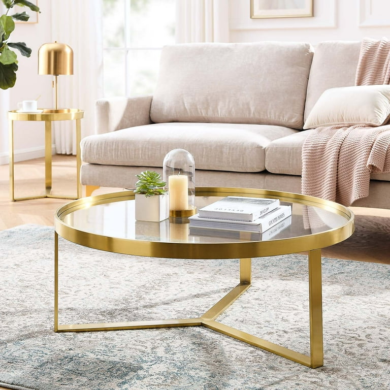 Walmart gold coffee table deals