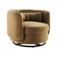 thumbnail image 1 of Relish Performance Velvet Performance Velvet Swivel Chair, 1 of 7
