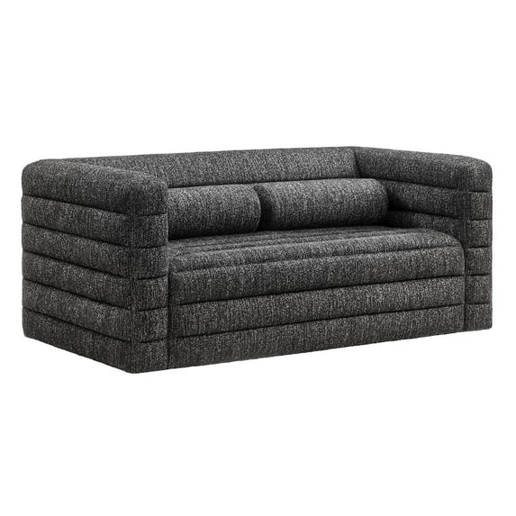 Modway Relle Channel Tufted Boucle Upholstered Loveseat