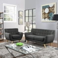 thumbnail image 1 of Modway Remark 2 Piece Living Room Set in Gray, 1 of 7