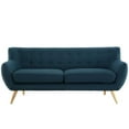 thumbnail image 1 of Modway Remark Upholstered Fabric Sofa in Azure, 1 of 5