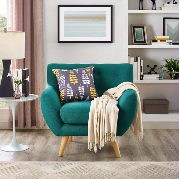 Modway Remark Upholstered Fabric Armchair, Multiple Colors