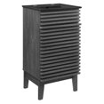 thumbnail image 1 of Render 18" Bathroom Vanity-EEI-5391-CHA-BLK, 1 of 9