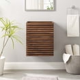 thumbnail image 1 of Modway Render 18" Wall-Mount Bathroom Vanity Cabinet (Sink Basin Not Included) in Walnut, 1 of 9
