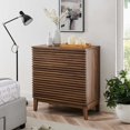 thumbnail image 1 of Modway Render 3-Drawer Bachelor's Chest in Walnut, 1 of 8