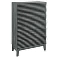 thumbnail image 1 of Modway Render 5-Drawer Modern Particleboard Wood Dresser Chest in Charcoal, 1 of 7