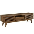 thumbnail image 1 of Modway Render 59" TV Stand in Walnut, 1 of 7