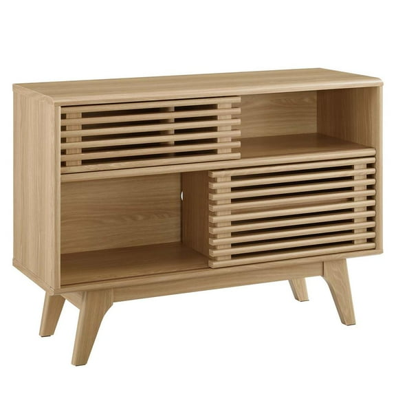 Modway Render Display Stand in Oak