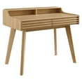 thumbnail image 1 of Modway Render Writing Desk in Oak, 1 of 7