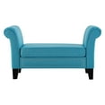 thumbnail image 1 of Modway Rendezvous Bench in Blue, 1 of 11