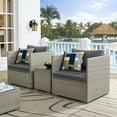 thumbnail image 1 of Modway Repose 3 Piece Outdoor Patio Sectional Set, 1 of 6
