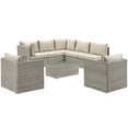 thumbnail image 1 of Modway Repose Outdoor Patio 8 Piece Sectional Set, Multiple Colors, 1 of 8