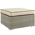 thumbnail image 1 of Modway Repose Outdoor Patio Upholstered Fabric Ottoman, Multiple Colors, 1 of 3