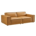 thumbnail image 1 of Modway Restore Vegan Leather Loveseat in Tan, 1 of 10
