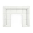 thumbnail image 1 of Modway Restore 8-Piece Sectional Sofa in White, 1 of 11