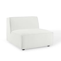Modway Restore Sectional Sofa Armless Chair in White