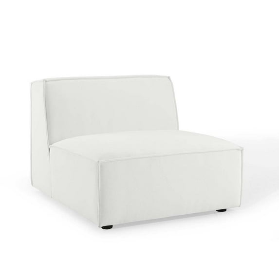 Modway Restore Sectional Sofa Armless Chair in White