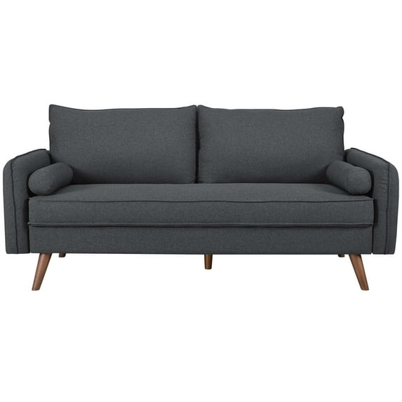 Modway Revive Fabric Upholstered Sofa, Multiple Colors