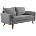 thumbnail image 1 of Revive Upholstered Fabric Loveseat EEI-3091-LGR, 1 of 7