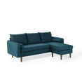 thumbnail image 1 of Modway Revive Upholstered Right or Left Sectional Sofa in Azure, 1 of 14