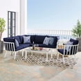 thumbnail image 1 of Riverside 7 Piece Outdoor Patio Aluminum Set-EEI-3790, 1 of 10