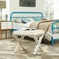 thumbnail image 1 of Modway Rivet Upholstered Bench or Ottoman, Multiple Colors, 1 of 5
