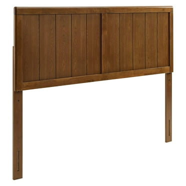 Modway Robbie Full Wood Headboard in Walnut