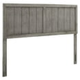 thumbnail image 1 of Modway Robbie King Wood Headboard in Gray, 1 of 10