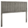 thumbnail image 1 of Modway Robbie King Modern Rubberwood and MDF Headboard in Gray, 1 of 10