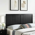 thumbnail image 1 of Modway Robbie King Wood Headboard in Black, 1 of 10