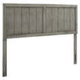 thumbnail image 1 of Modway Robbie Twin Modern Rubberwood and MDF Headboard in Gray, 1 of 9