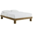 thumbnail image 1 of Runa Queen Platform Bed in French Oak, 1 of 9