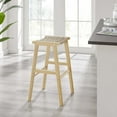 thumbnail image 1 of Modway Saoirse 29.5" Fabric & Wood Bar Stool in Natural (Set of 2), 1 of 10