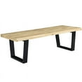 thumbnail image 1 of Modway Sauna Rubberwood Top Bench or Coffee Table, Multiple Sizes, 1 of 4