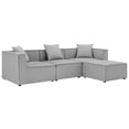 thumbnail image 1 of Modway Saybrook 4-Piece Outdoor Patio Upholstered Sectional Sofa, 1 of 11