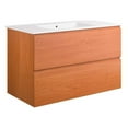 thumbnail image 1 of Modway Scenic Bathroom Vanity in Cherry White, 1 of 4